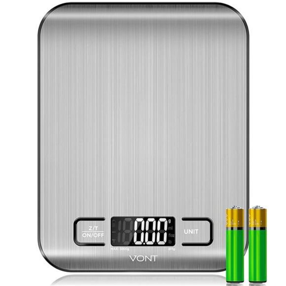 Kitchen Scale, Food Scale, Digital & Mechanical Scale with LCD Screen - Picture 1 of 5